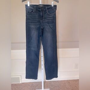 Liverpool Los Angeles jeans 8/29 dark wash straight let stretch denim pants